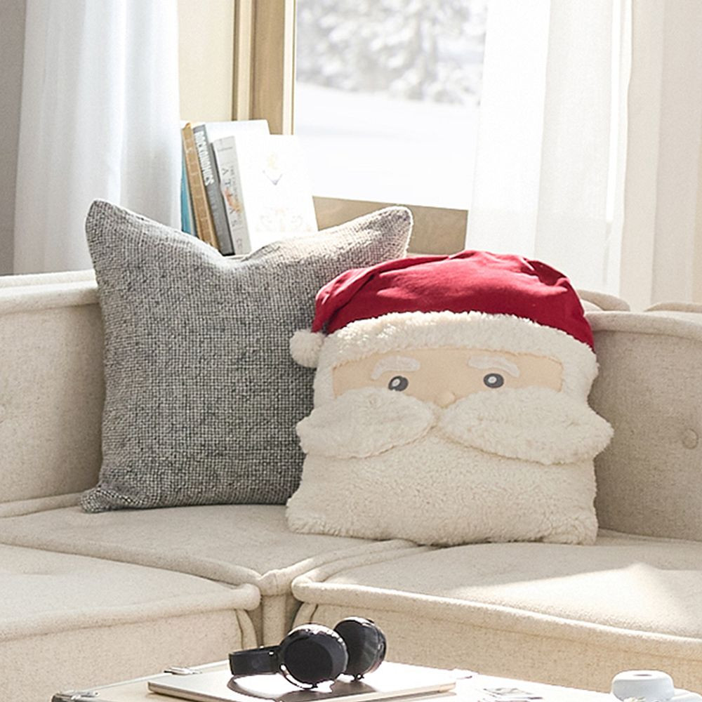 Santa Pillow | Pottery Barn Teen