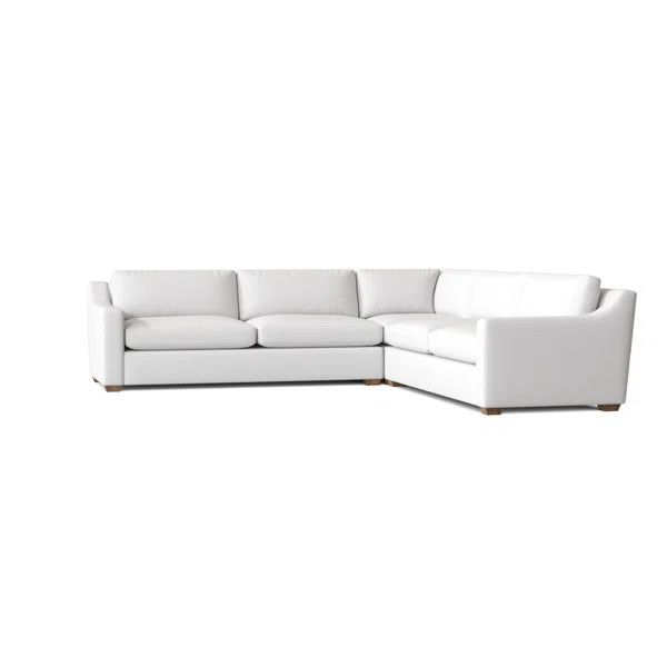 Briarhill 133" Wide Symmetrical Corner Sectional | Wayfair North America