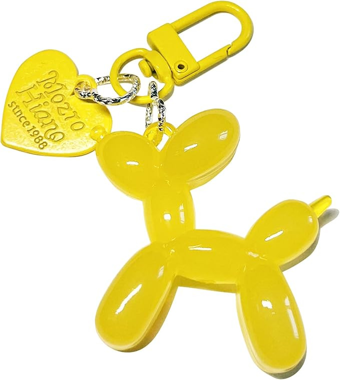 LAEKOU Jelly Balloon Dog Design Keychain for Women, Cute Girls Key Chain, Bag Charms Accessories ... | Amazon (US)