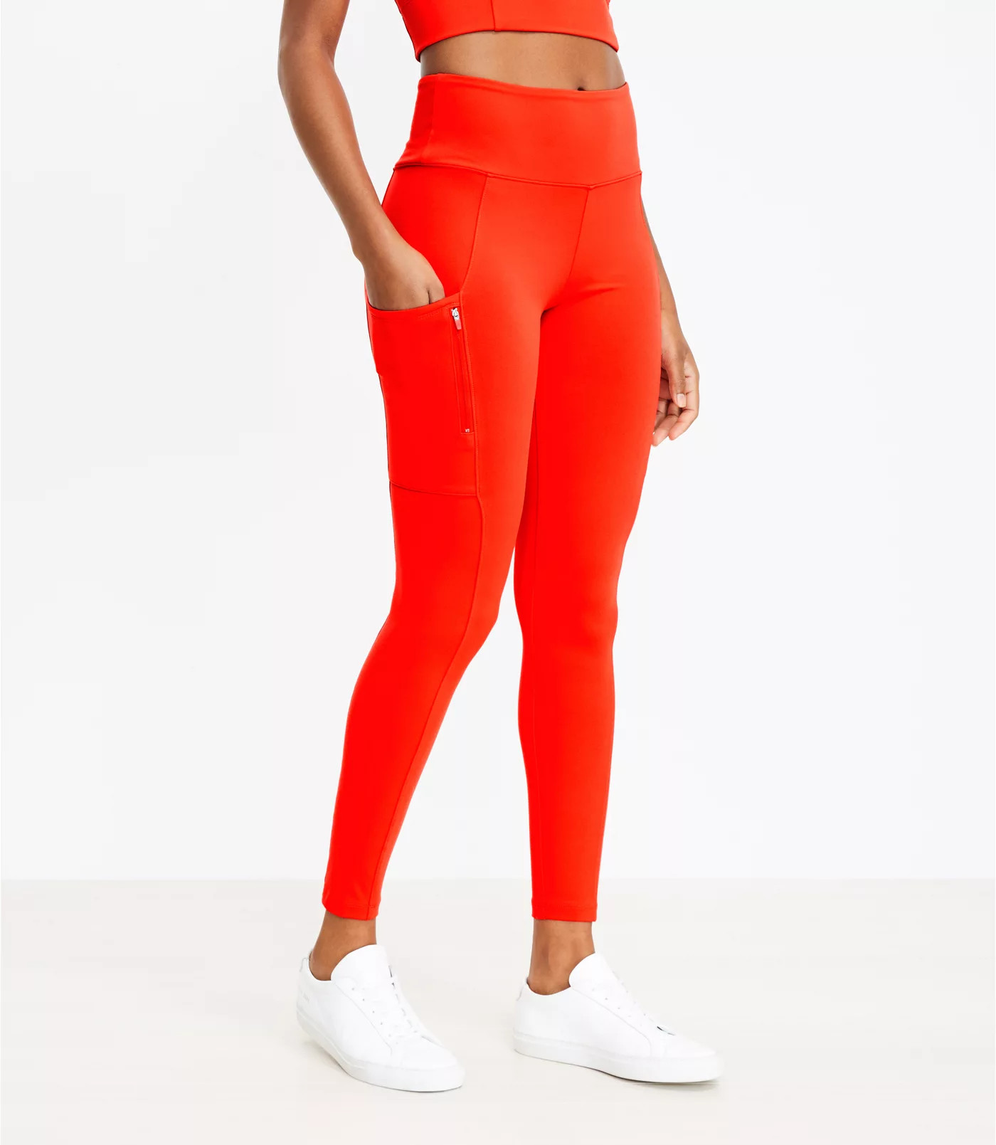 Lou & Grey Luvstretch Zip Pocket Leggings | LOFT
