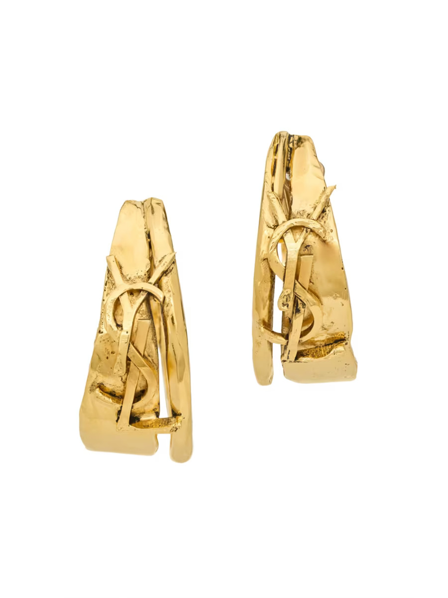 Small Cassandre Earrings in Metal | Saks Fifth Avenue