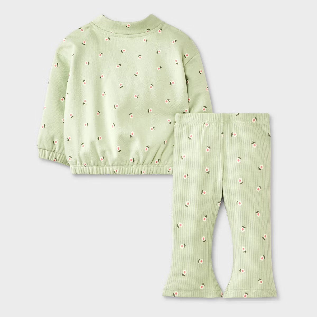 Baby Girls' 2pc Fleece Sweatshirt & Pants Set - Cat & Jack™ | Target