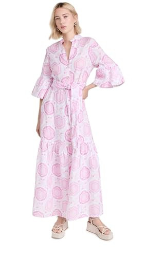 Temptation Positano Women's Galeotta Dress, Mandala V Shocking/Light Pink, XS | Amazon (US)