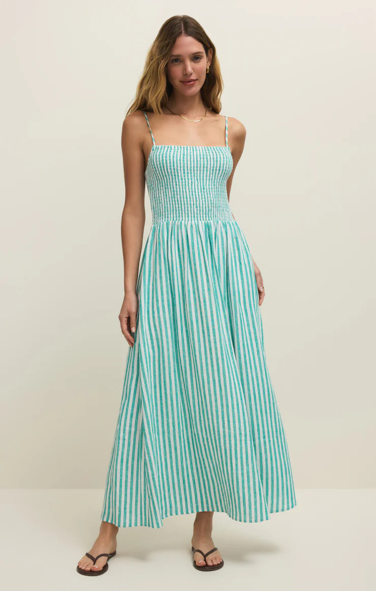Bayside Stripe Linen Maxi Dress | Z Supply