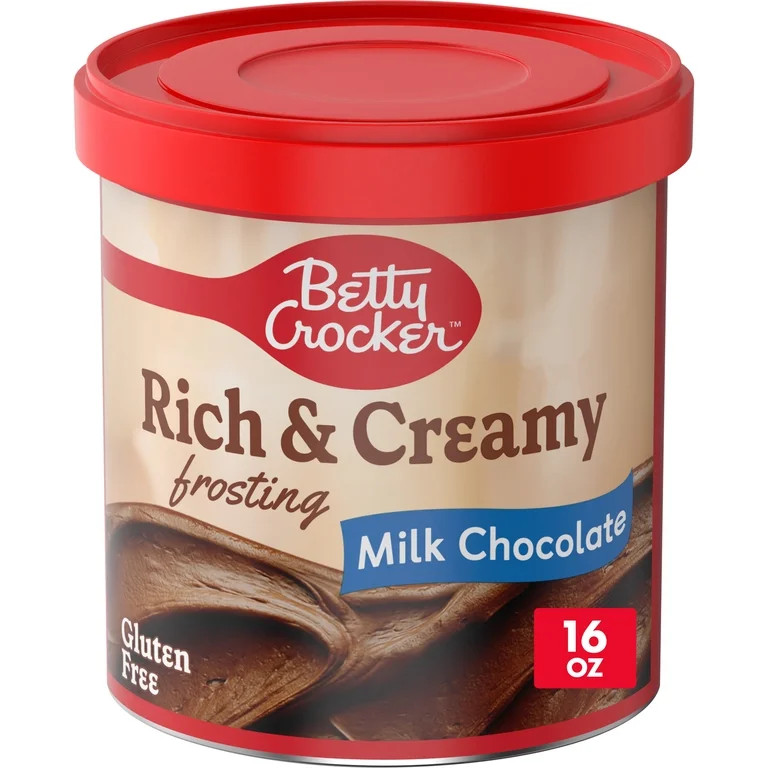 Betty Crocker Rich and Creamy Milk Chocolate Frosting, Gluten Free, 16 oz | Walmart (US)