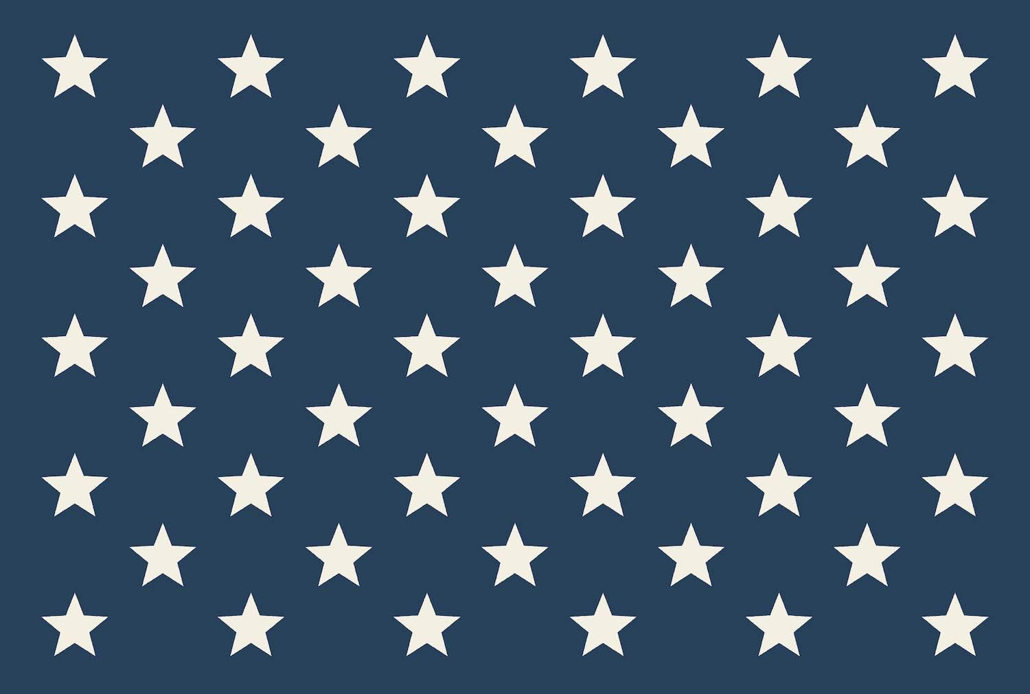 Kitchen Papers Hester & Cook Stars on Blue Paper Placemat, 24 Sheets | Amazon (US)