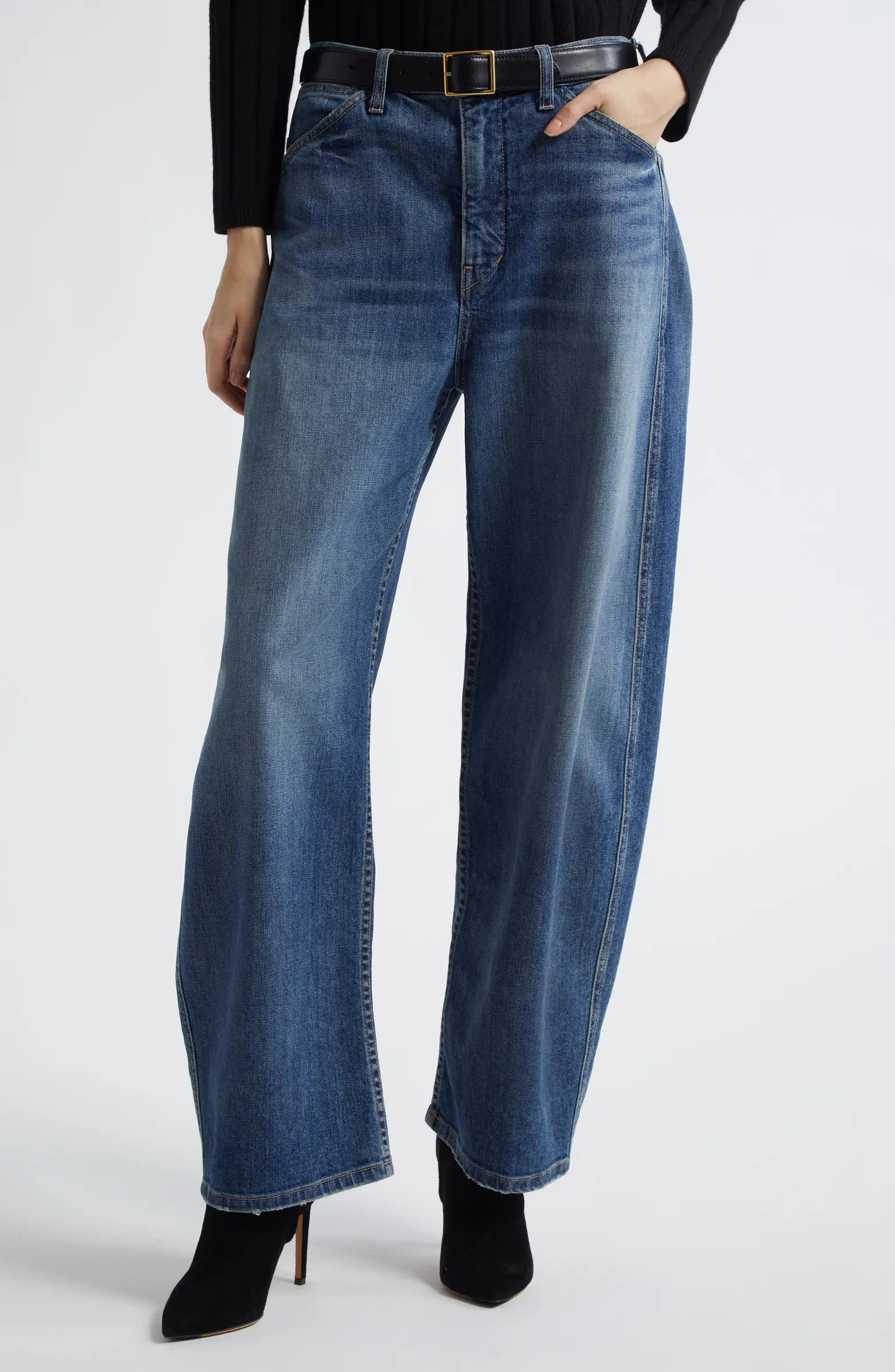 Tribeca Barrel Leg Jeans | Nordstrom