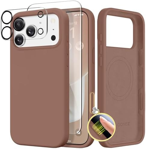 GONEZ Magnetic for iPhone 17 Pro Case, Compatible with MagSafe, [Screen Protector + Camera Lens P... | Amazon (US)