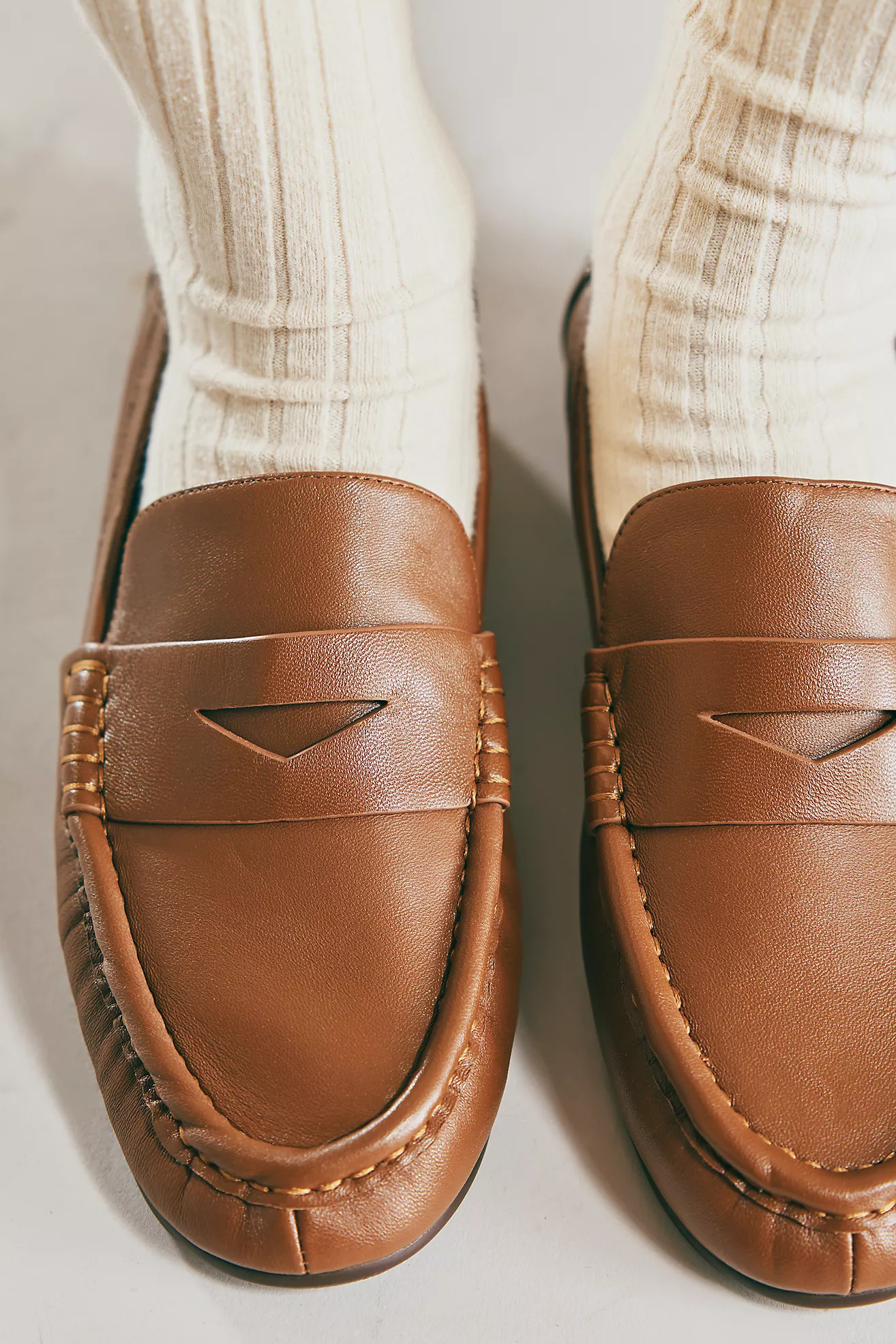 Bibi Lou Classic Ruched Loafers | Anthropologie (US)