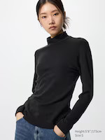 HEATTECH Cashmere Blend T-Shirt | Extra Warm | Turtleneck | UNIQLO (US)
