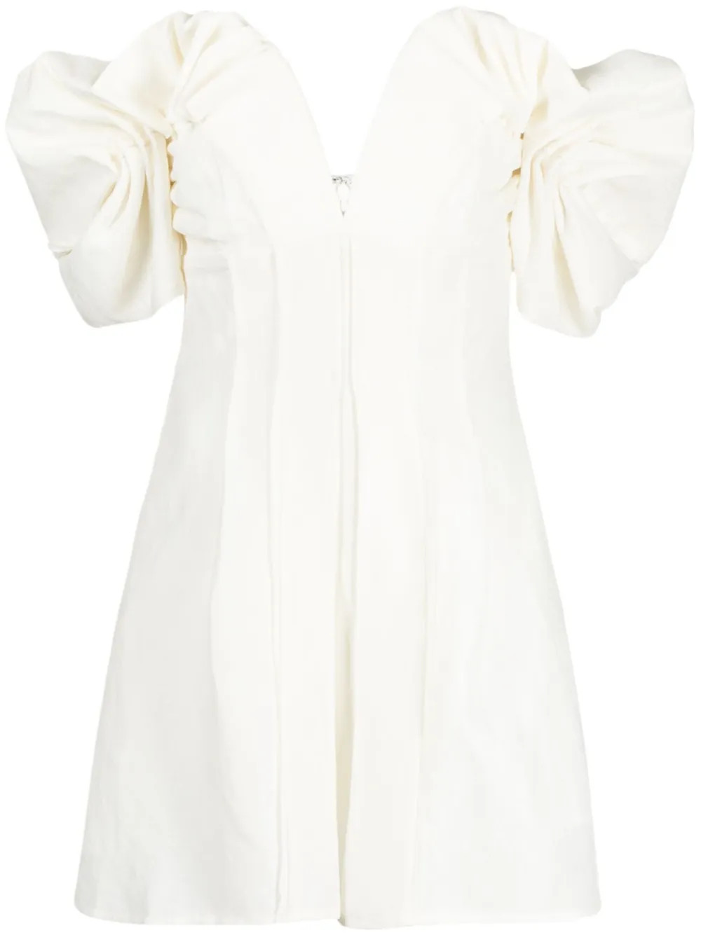 Cult Gaia Asal off-shoulder dress - White | Farfetch Global