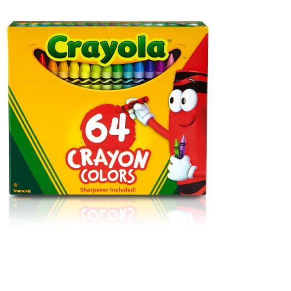 Crayola 64ct Classic Crayons with Sharpener | Target