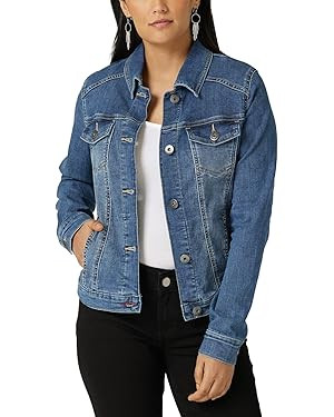 Wrangler Authentics Women's Stretch Denim Jacket | Amazon (US)