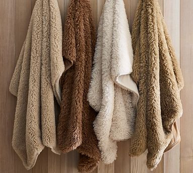Dream Faux Fur Throw Blanket | Pottery Barn (US)