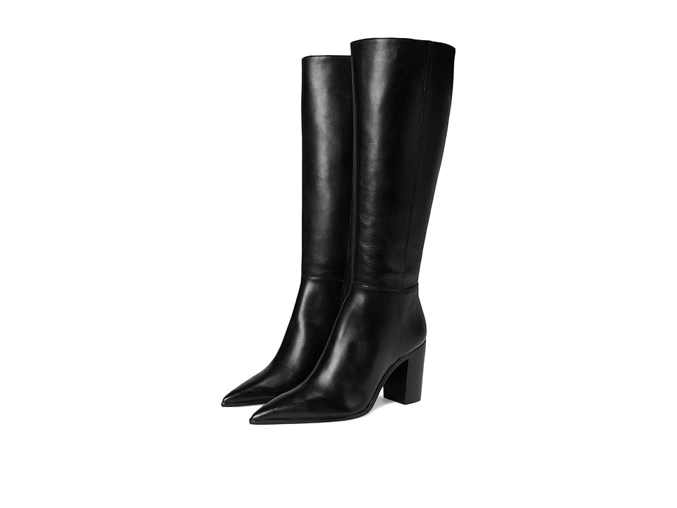 Schutz Mikki Up Block Women's Boots Black 1 : 8.5 M, Leather | Zappos