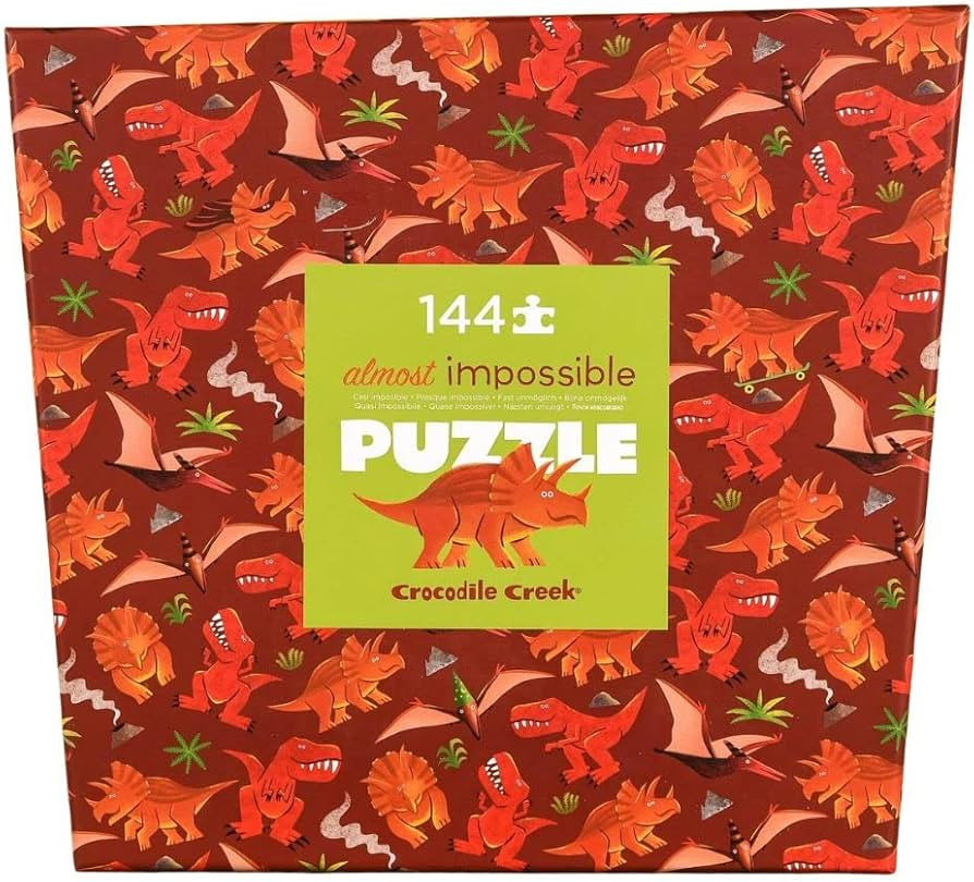 CROCODILE CREEK Dinosaurs Impossible Puzzle, 1 EA | Amazon (US)