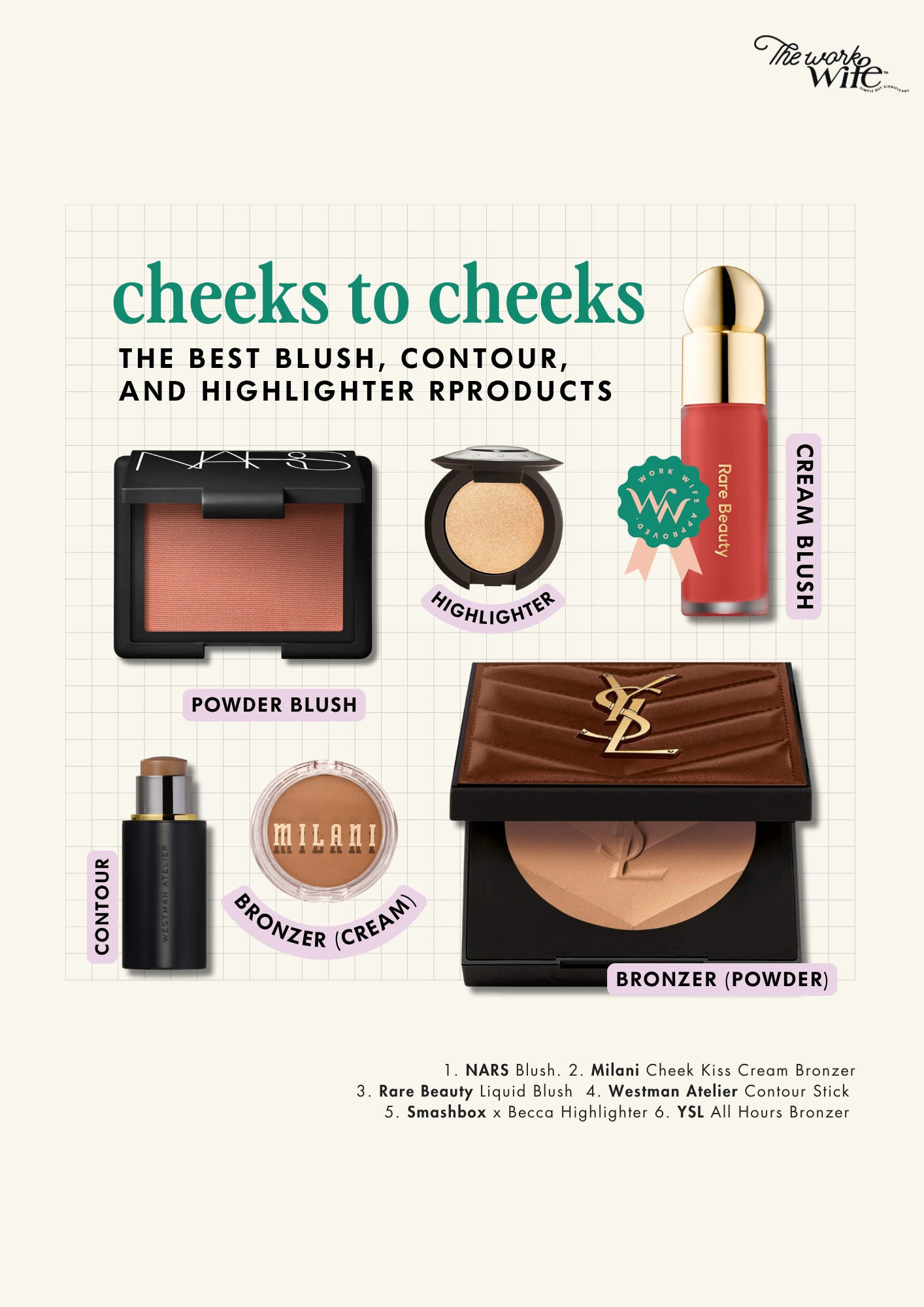 The best blush, contour, and highlighter 

 #LTKGiftGuide #LTKBeauty #LTKWorkwear