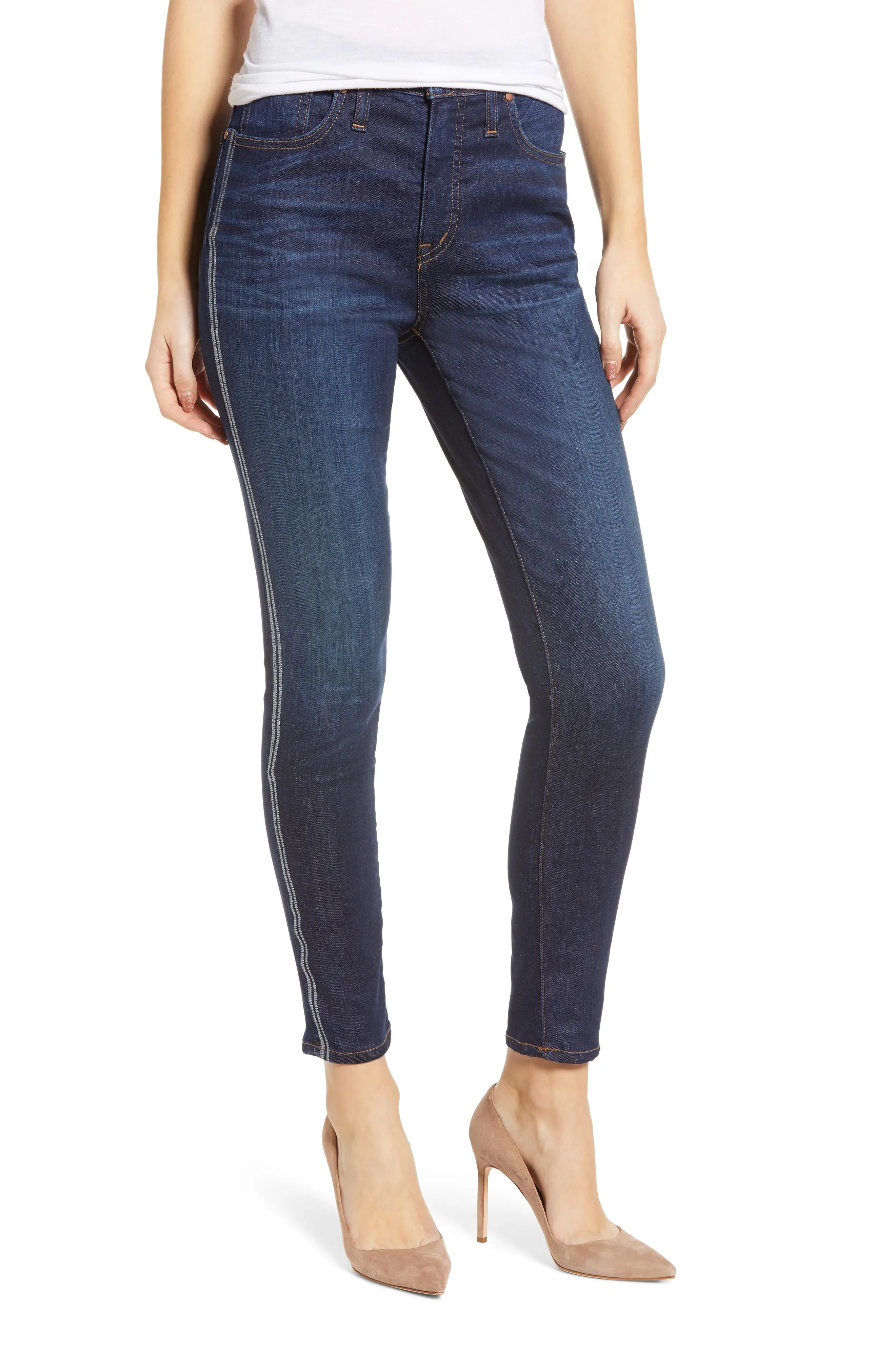 Caslon® Sierra High Waist Ankle Skinny Jeans (Francis) | Nordstrom