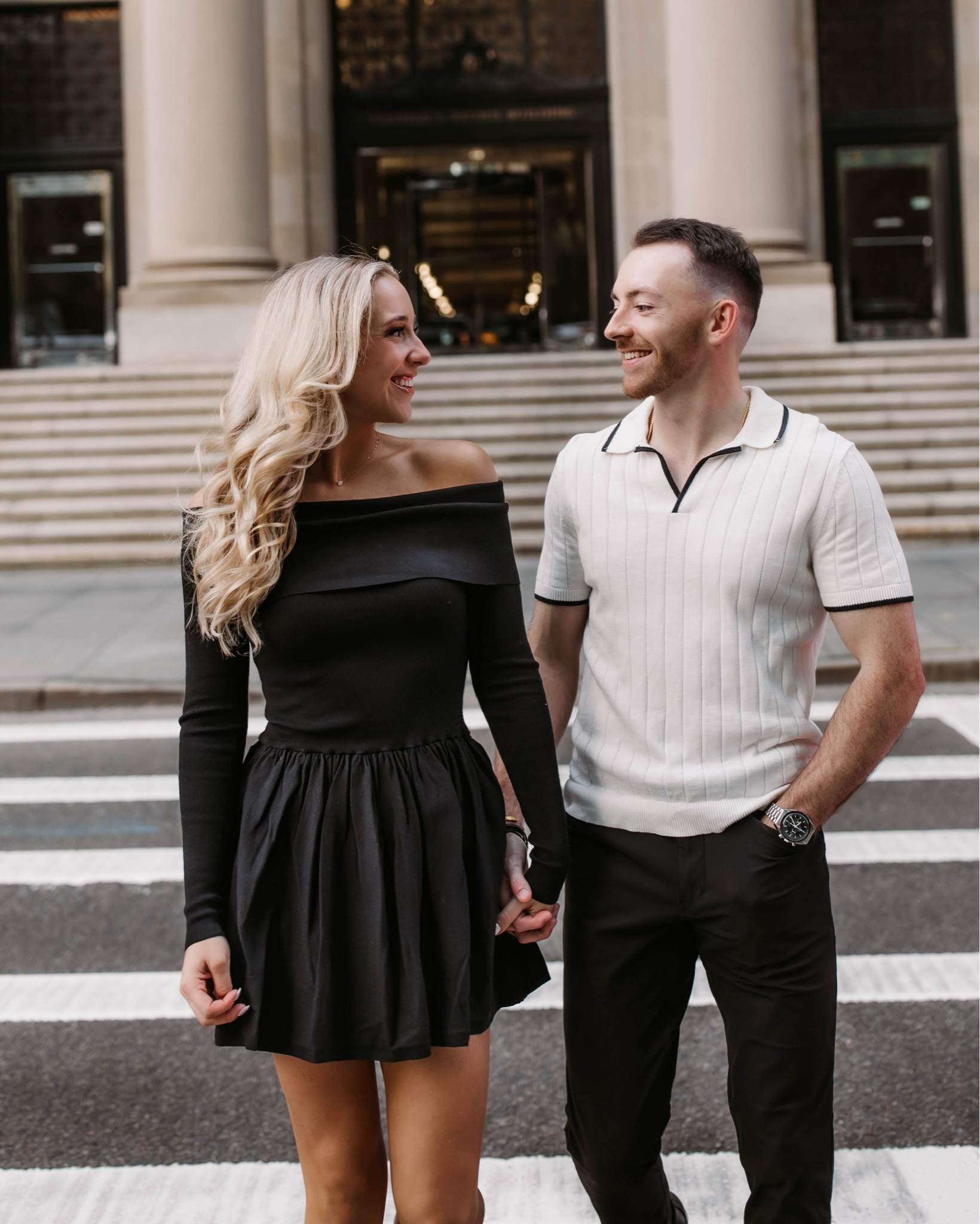 Black off the shoulder mini dress 🖤

#LTKWedding #LTKStyleTip #LTKBeauty