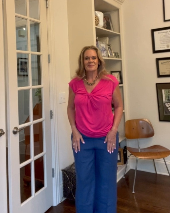 I’ll be heading to the Greek Isles in a few weeks and am on the hunt for lightweight pants ms blouses that cover my shoulders. 
Many of the place we will visit require knees and shoulders to be covered, but o want to stay cool, so linen is a great option.
I found these pants at Chico’s 
They also come In petite sizes, so o was able to skip the tailoring for hemming.
Looking to get a few more colors!

#LTKSeasonal #LTKtravel #LTKmidsize