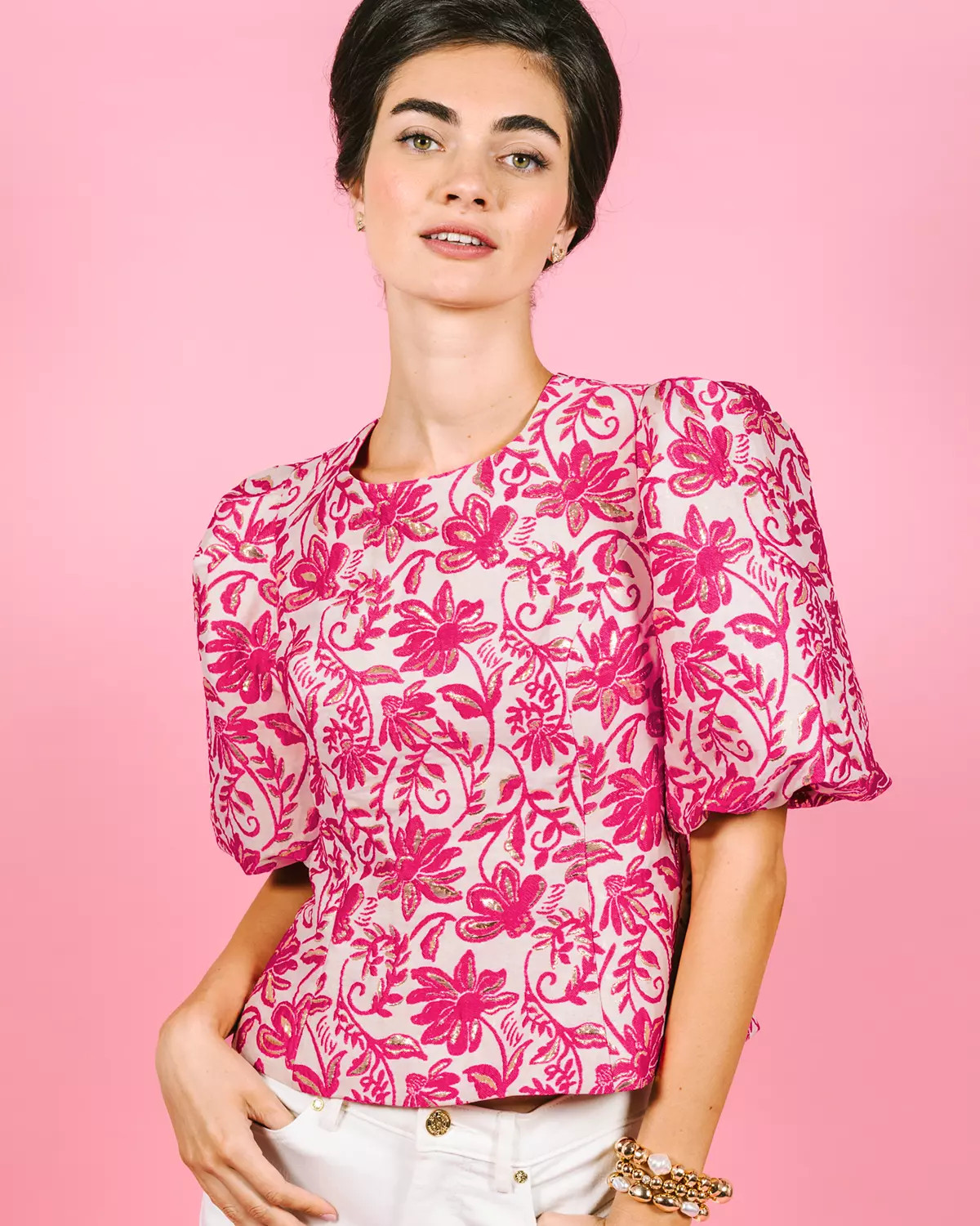 Medora Jacquard Top | Lilly Pulitzer