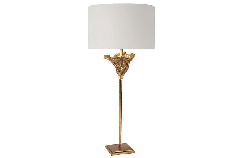 Monet Table Lamp, Antique Gold | One Kings Lane