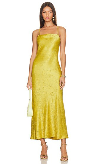 Carolina Maxi Dress in Olive Oil | Revolve Clothing (Global)