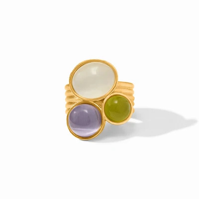 Cobblestone Statement Ring - Green Cat's Eye / 8 | Julie Vos