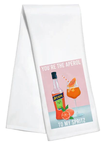 Kitchen Towel - Aperol to my Spritz Color | Toss Designs