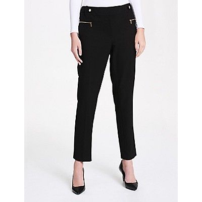 Modern Essentials Straight Leg Zip Pants | Calvin Klein | Calvin Klein (US)