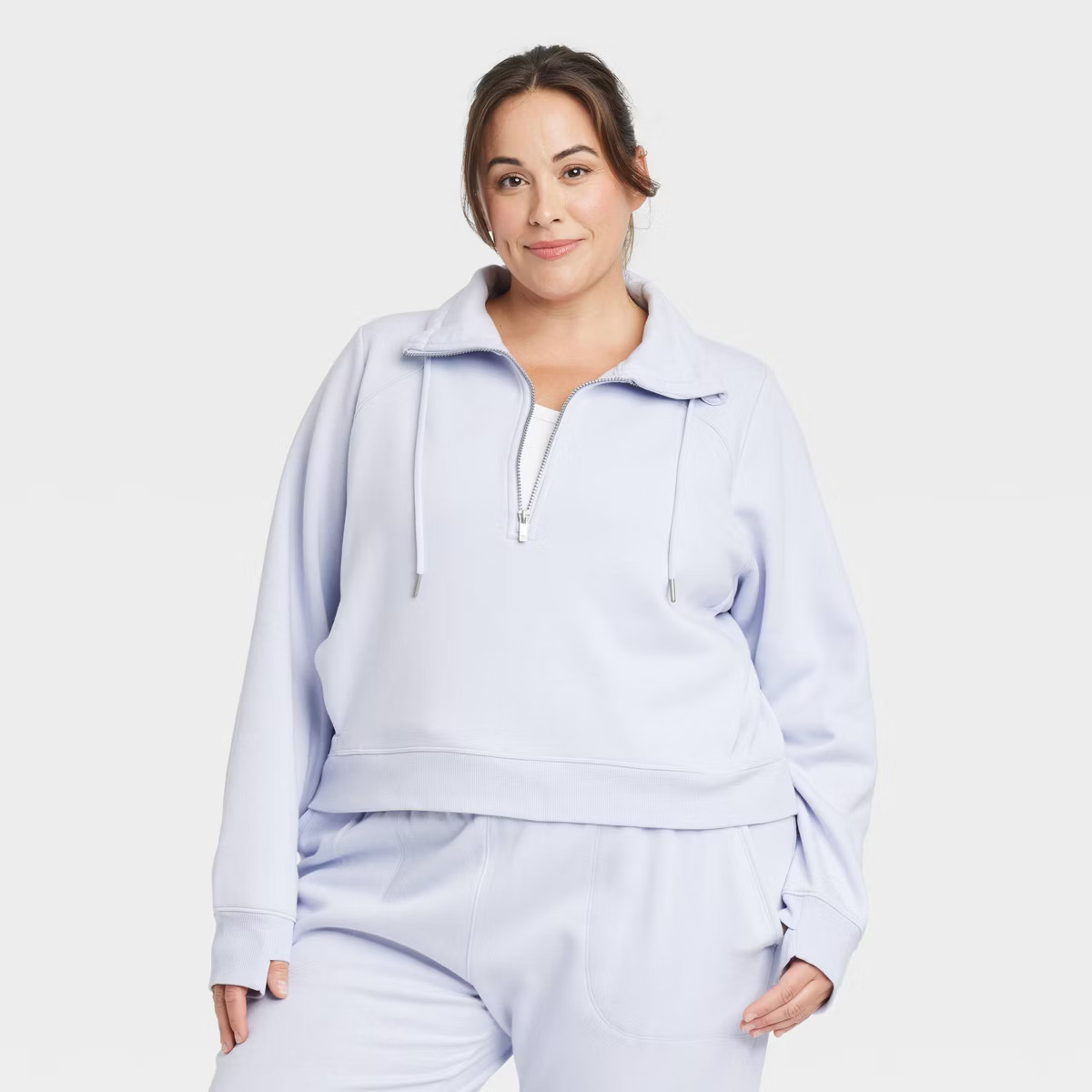 Women's Half Zip Fleece Pullover - All in Motion™ | Target