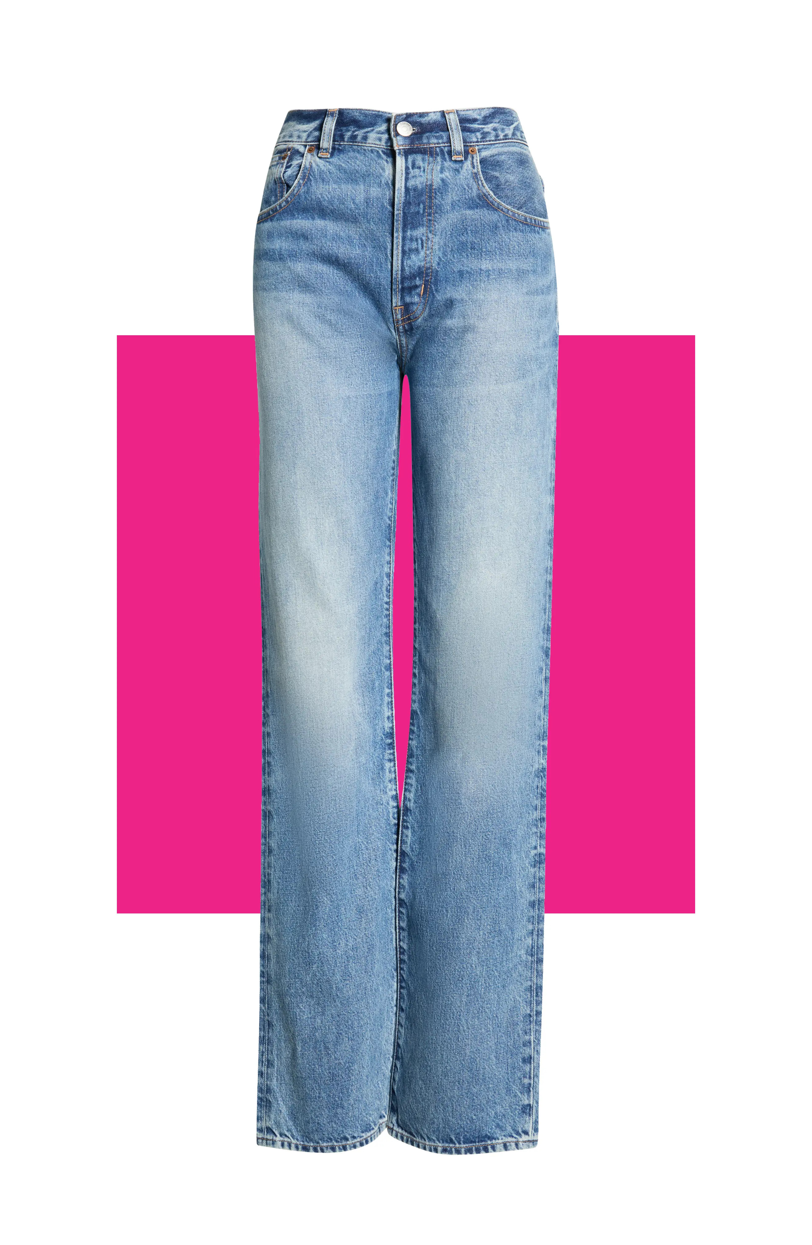 The Longline Straight Jeans | Nordstrom Rack