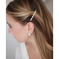 Set Of 2 Pearl Bobby Pins, Bridal Wedding Bridesmaid Hair Pin ~2869 | Etsy (US)