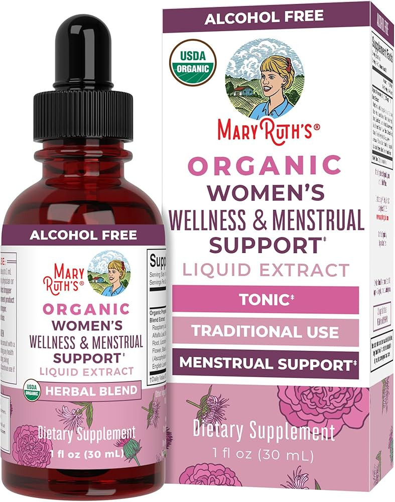 MaryRuth Organics USDA Organic Women's Wellness Liquid Herbal Supplements | Includes Stinging Net... | Amazon (US)
