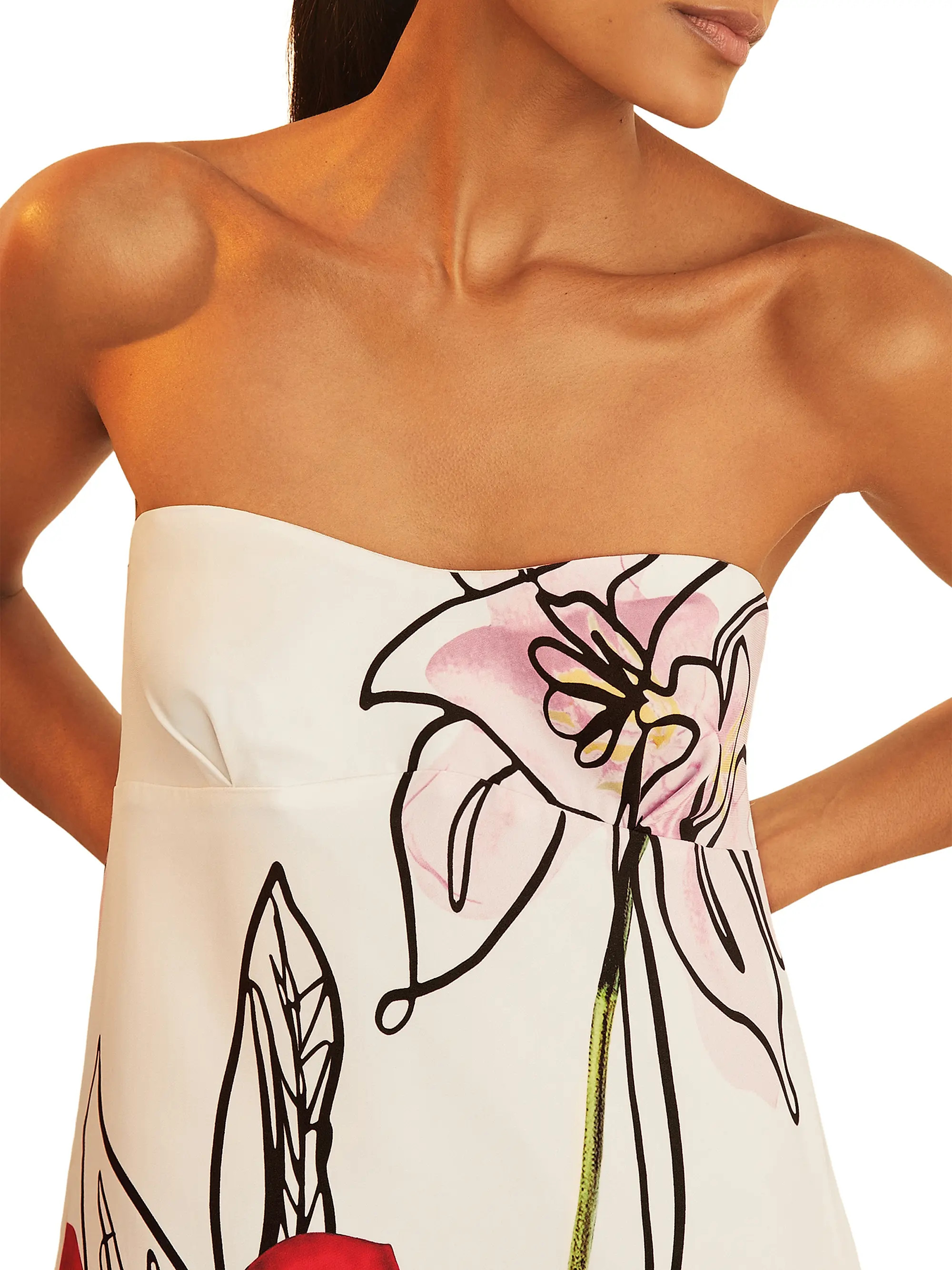 Reiss x NYBG Marli Floral Minidress | Saks Fifth Avenue