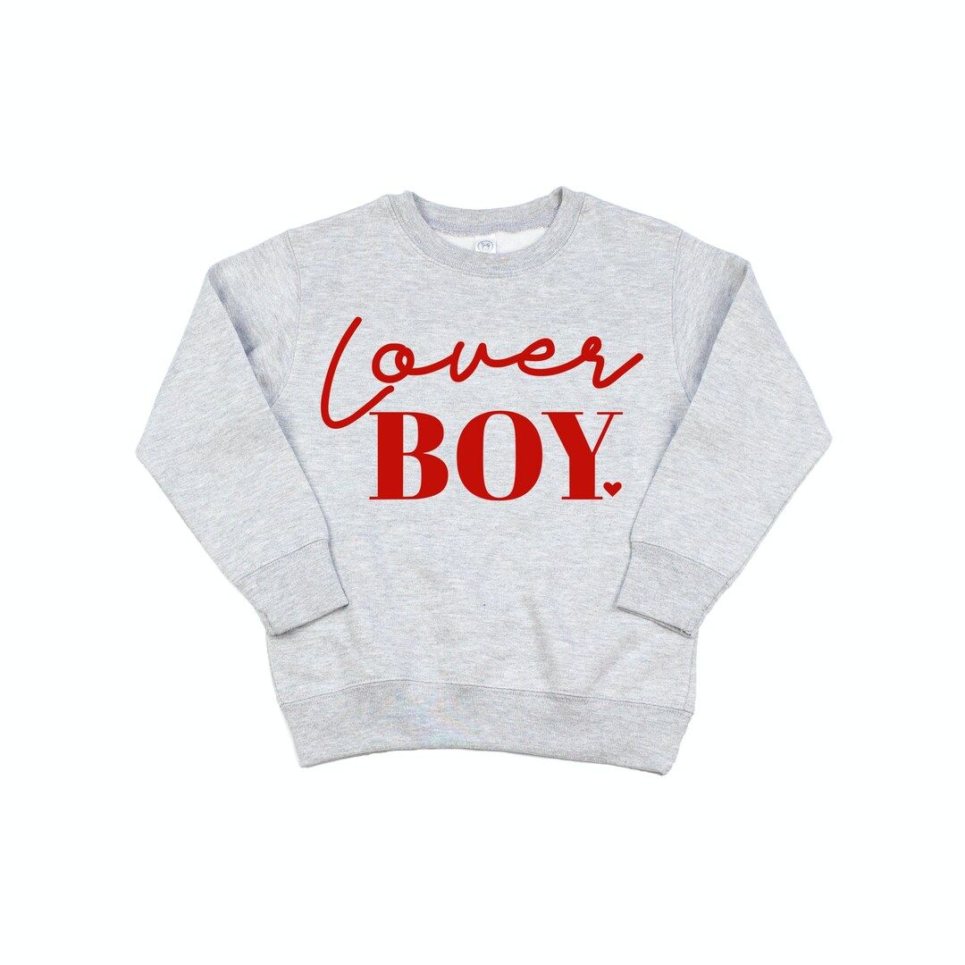 Lover Boy Valentine's Day sweatshirt | Etsy (US)