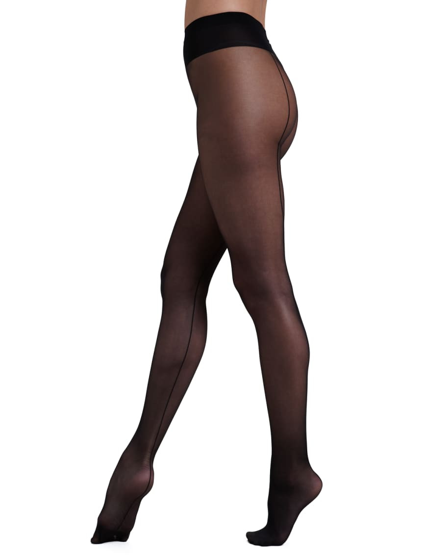 Individual 10 Back Seam Tights | Neiman Marcus