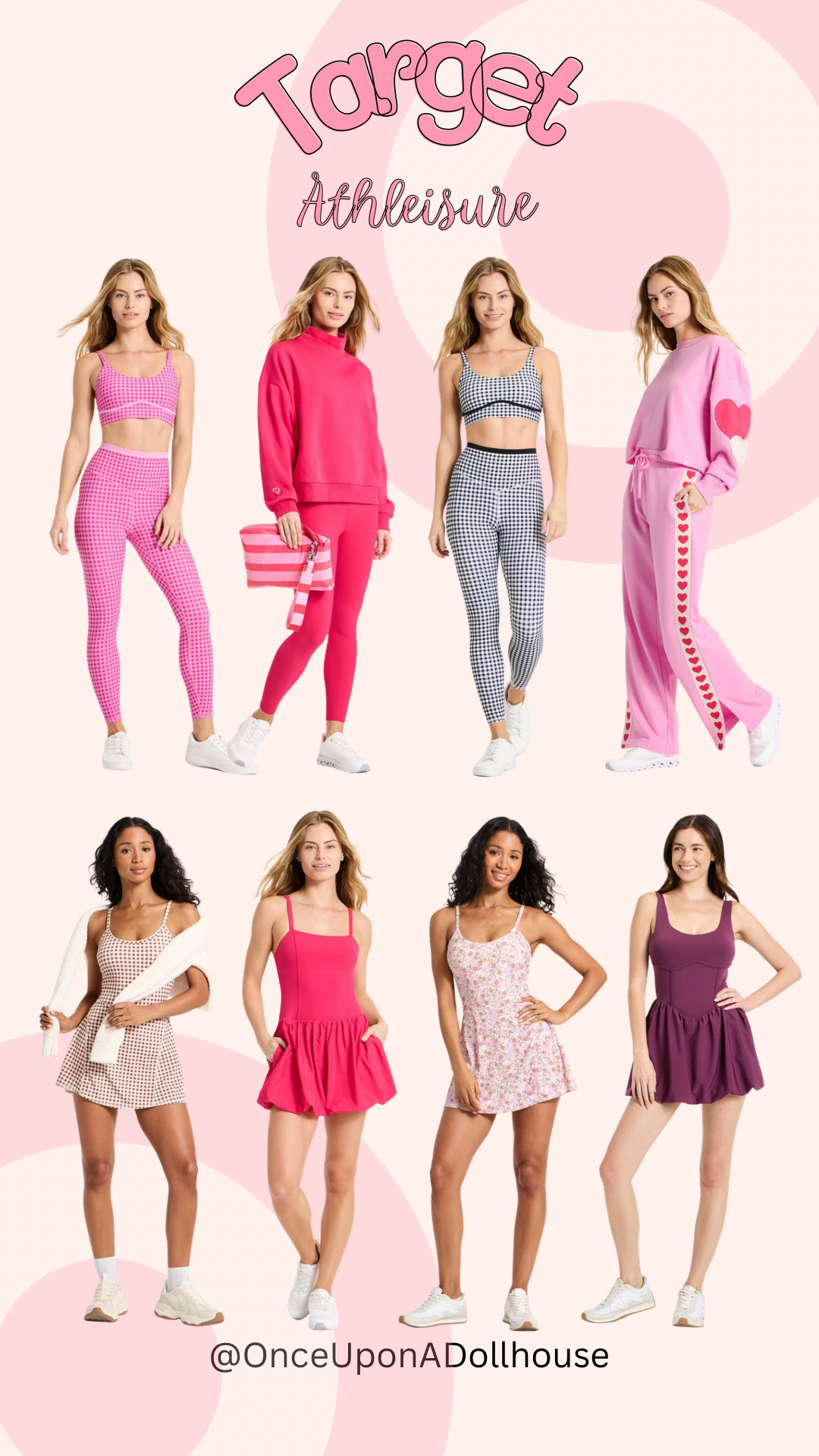 Target Athleisure! 

Bra, leggings, active dress, sweatshirt, sweatpants 

#LTKootd #LTKfitnessgoals #LTKActive