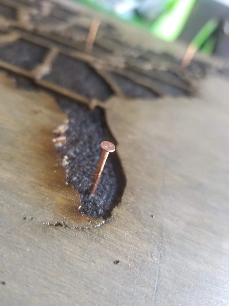 Push Pin US Travel Map. Wood, Laser Cut, Birch, Custom Engraved White Wash Stain | Etsy (US)