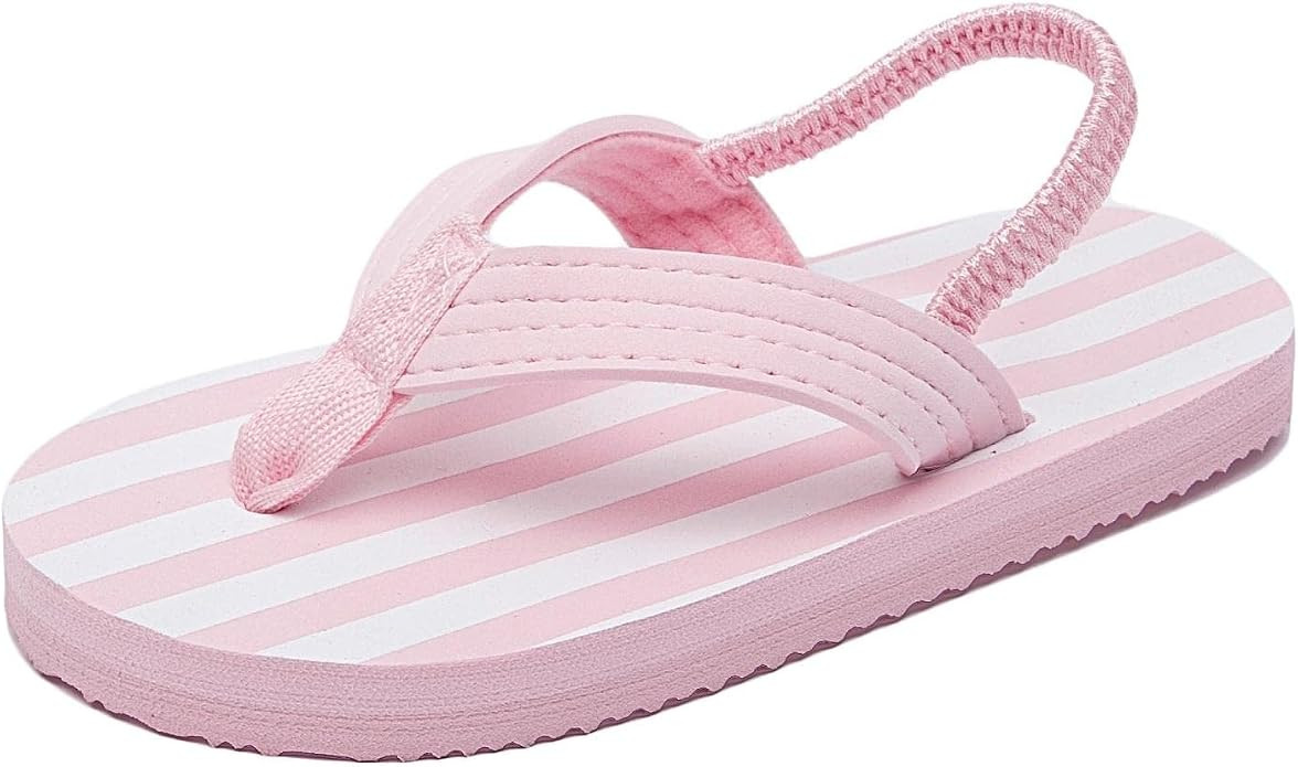Ceruwum Toddler Girls Beach Pool Flip Flops Sandals Water Shoes | Amazon (US)
