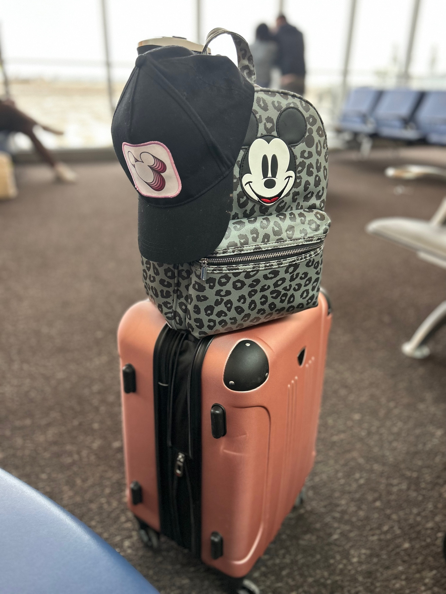 Rose gold luggage set for under $45! #travel #amazon 

#LTKsalealert #LTKtravel #LTKunder100