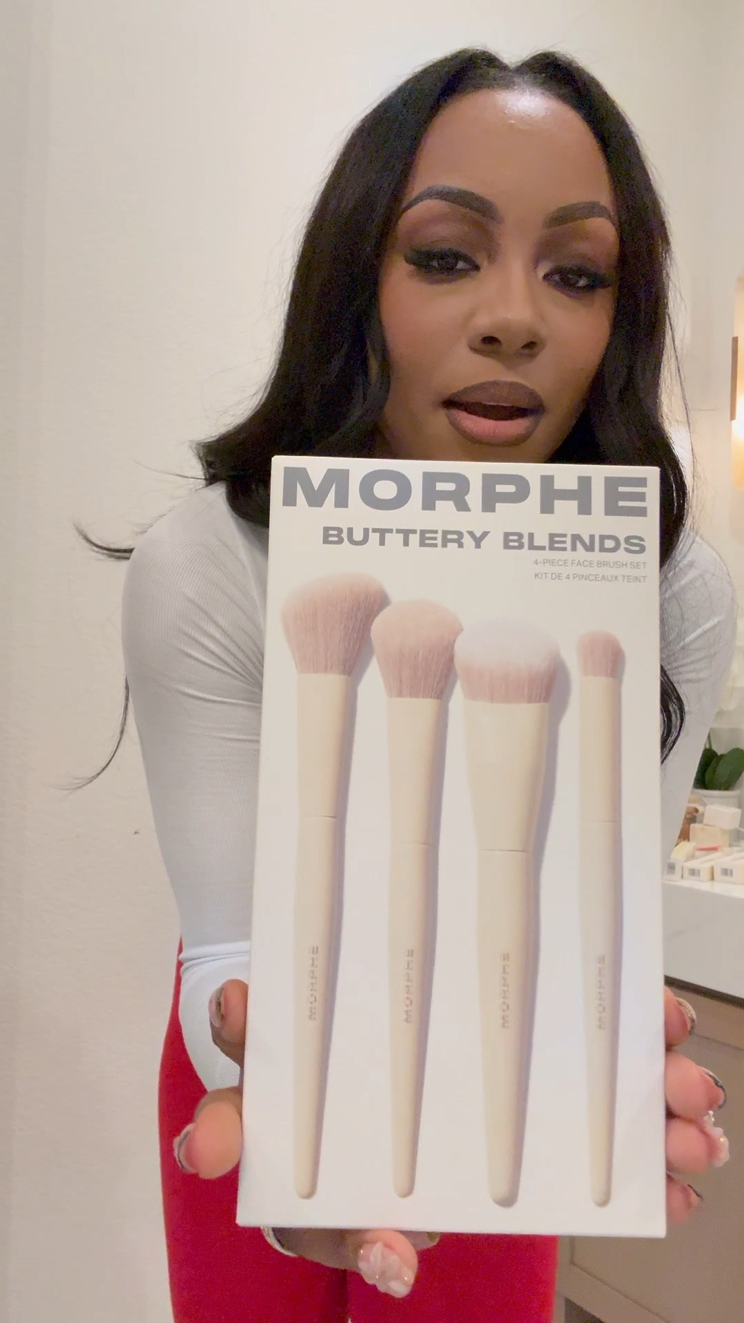 I’m obsessed with all my Morphe makeup brushes. Great quality for the price and they last long! This set you get FOUR face brushes for only $28