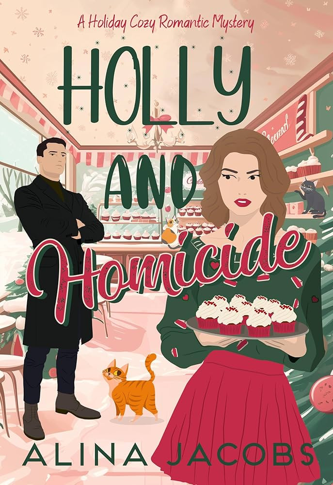 Holly and Homicide: A Holiday Cozy Romantic Mystery (Christmas in Harrogate Book 2) | Amazon (US)