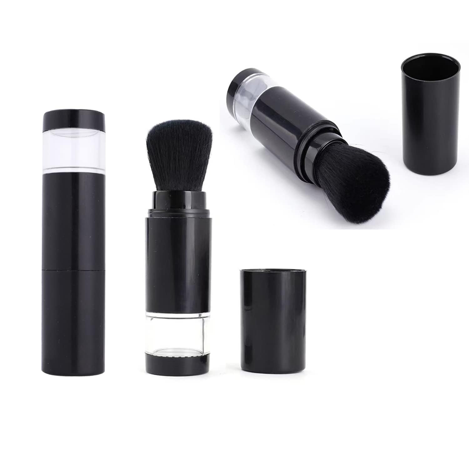 Embossing Powder Brush Retractable Applicator Tool with Cap Craft Painting Glitters Powder Brush ... | Amazon (US)