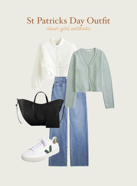 spring outfits, spring outfits 2024, spring outfits amazon, spring fashion, february outfit, casual spring outfits, spring outfit ideas, cute spring outfits, cute casual outfit, date night outfit, date night outfits, belt bag, cream bag, shoulder bag, vacation outfit, resort outfit, spring outfit, resort wear, vejas sneakers, veja sneakers, polene bag, black tote bag, tote bag amazon, grey cardigan, abercrombie sweater, abercrombie cardigan, abercrombie jacket, cropped jacket, white jacket, spring jacket, bomber jacket, cream sneakers, white sneakers, clean girl aesthetic, st patricks day outfitt