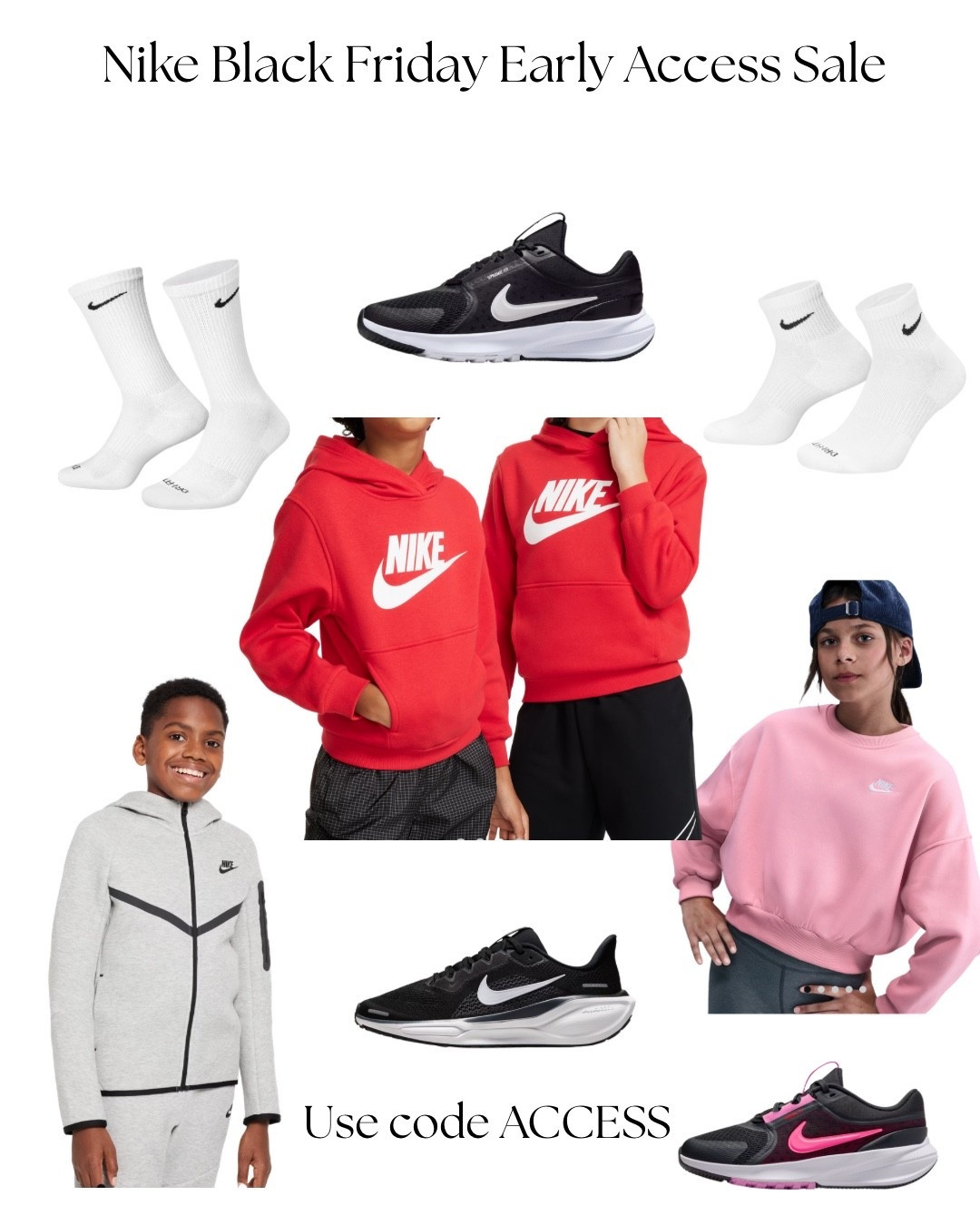 Black Friday sale on all your Nike favorites for kids and adults! These are my kids favorite socks and sweatshirts!


#nike #kidsgifts #christmassale #christmasgiftideas

#LTKSaleAlert #LTKActive #LTKKids