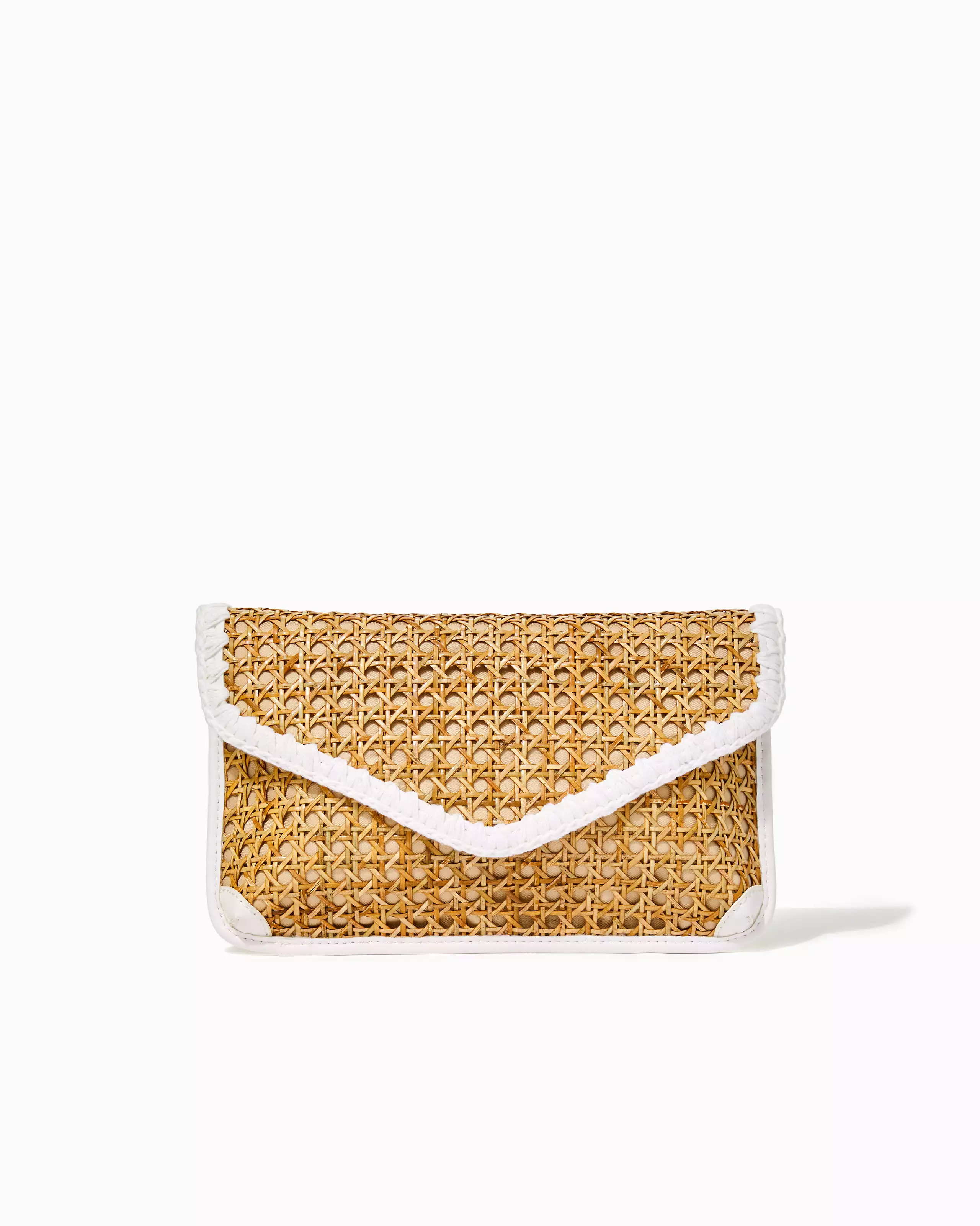 St. Barts Cane Clutch | Lilly Pulitzer