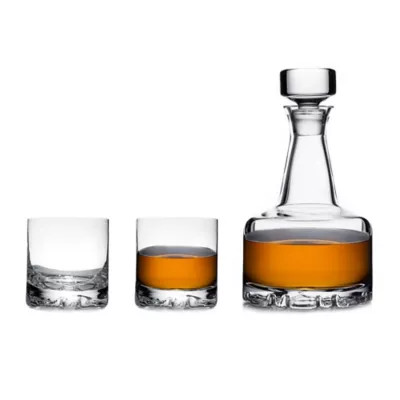 Orrefors Erik 3-Piece Decanter Set | Bed Bath & Beyond | Bed Bath & Beyond