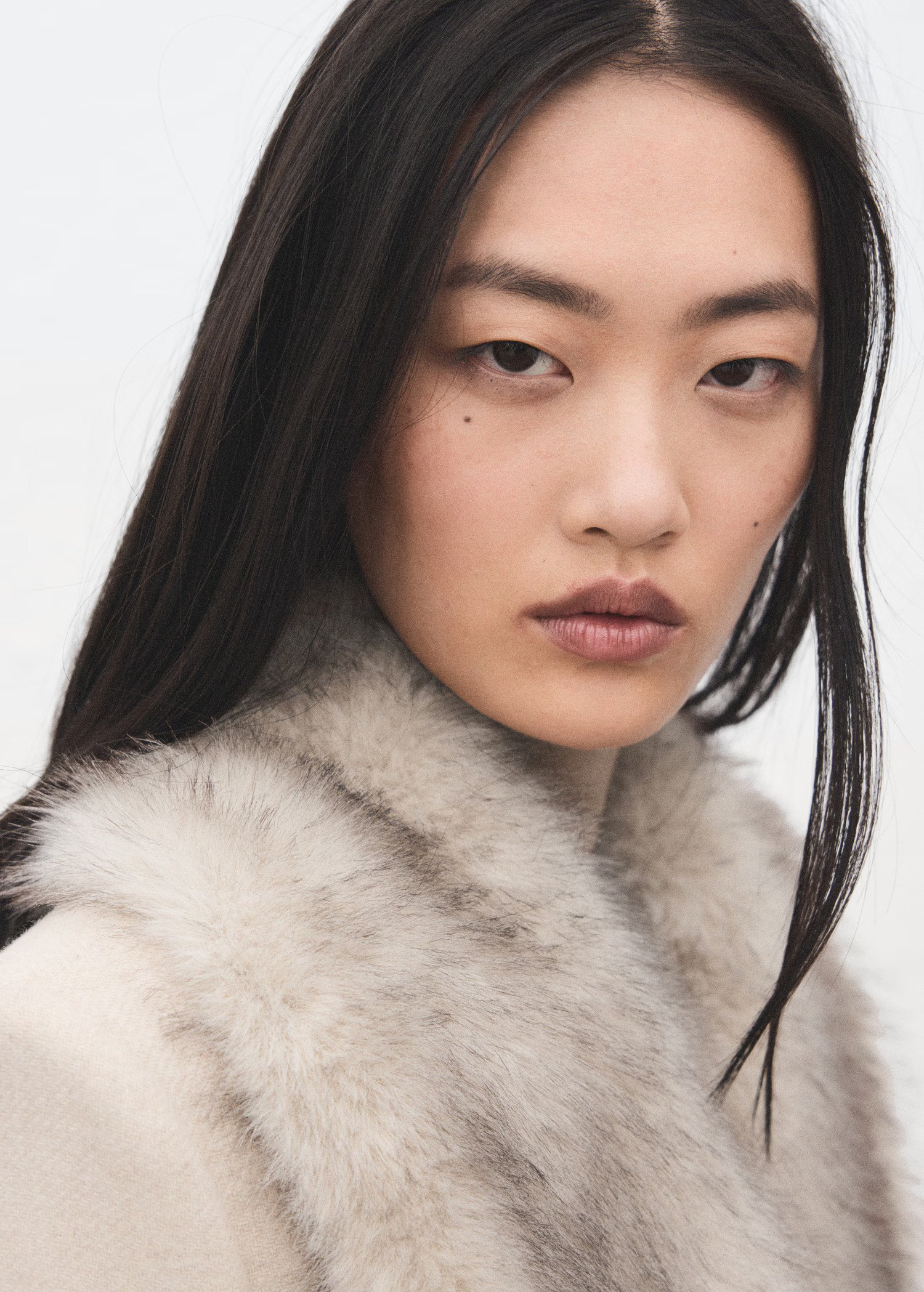 Manteco wool coat with fur collar | Mango (US/MX/AU)