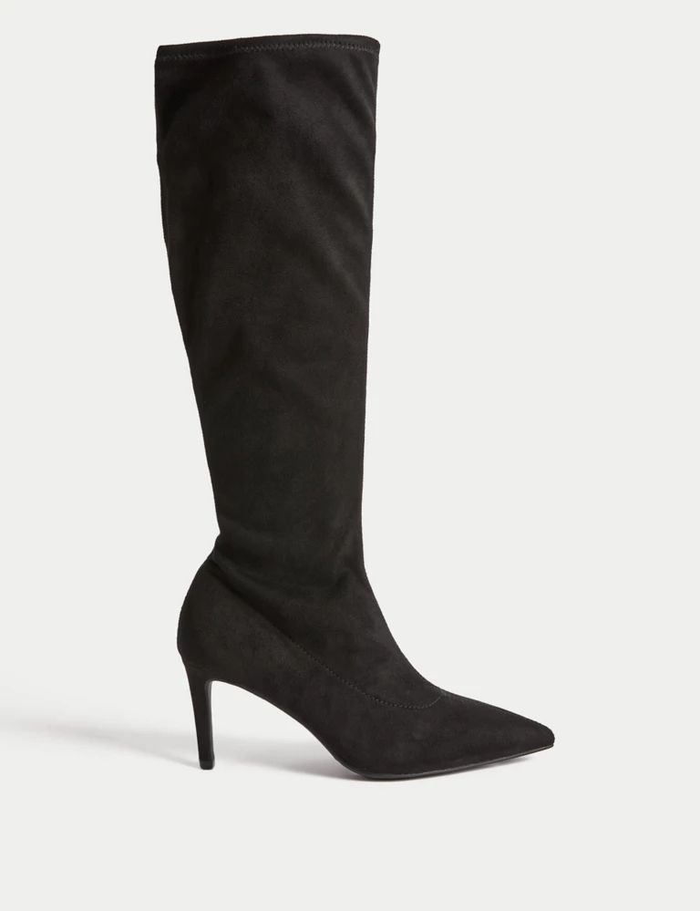Stiletto Heel Pointed Knee High Boots | Marks & Spencer (UK)